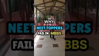 Why NEET Toppers *FAIL* in MBBS ? 🤔|#shorts #mbbs #medicalstudent #tranding #viral