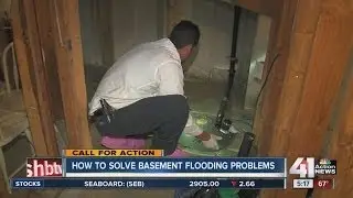 How to solve basement flooding problems
