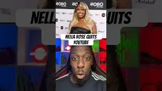 Look likes Nella Rose is quitting YouTube. #nellarose #youtube #uknews #fyp