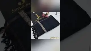 ✨ Junaid Jamshed Men&rsquo;s Velvet Shawl | Premium Soft Velvet Woolen | Luxury Winter Collection 2025✨