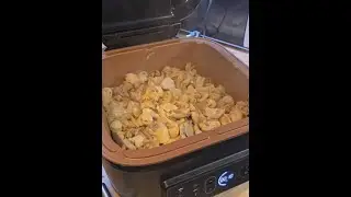 GULASCH im #airfyer #heißluftfritteuse Mobil Kochen BEI DIETER in der schönen Eifel