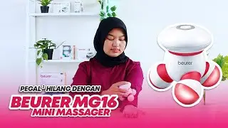Review dan Cara Menggunakan  Alat Pijat Elektrik Beurer MG 16 Mini Massager