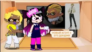 Splatoon idols react to Neo Agent 3 as Denji [Splatoon/Chainsaw man] (rus/eng).