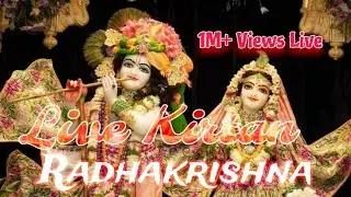 Radha ashtami special ❤️ Radhakrishna Live Bhajan Kirtan ❤️❤️ Use headphones 🎧