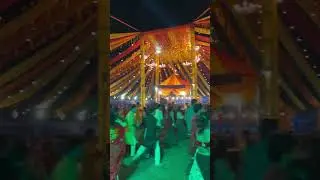 Dandiya night in Delhi | Gujrat vihar 🥳 #navratri #dandiya #matarani #shorts #viral #garba
