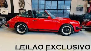 Leilão de carros exclusivos: www.PICELLILEILOES.com.br (Porsche 911 Targa, Mercedes SL e muito mais