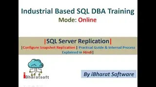 30. Configure Snapshot Replication | Practical Guide & Internal Process Explained #ibharatsoftware