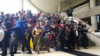 DC Comics Megacon 2016 funny time lapse video