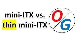 mini-ITX vs thin mini-ITX motherboards