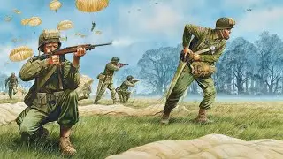 101st AIRBORNE Paratroopers Landing D-DAY Call of Duty 1 Gameplay