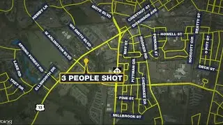 Three men shot at Pecan Grove Apartments in Greenville.