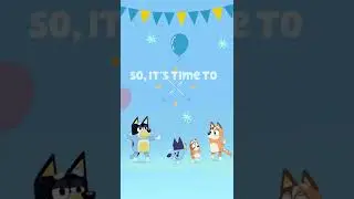 Robbie's bluey birthday invite