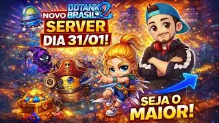 🔥 SERVER NOVO DDTANK BRASIL 2! PARTIU SERVER NOVO?? GAMEPLAY AO VIVO 🔥