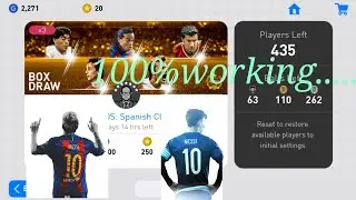 LEGENDS: Spanish Club box draw 💯%working🤩🤩