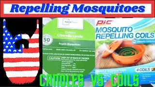 Repelling Mosquitoes: Citronella Candle versus PIC Mosquito Repelling Coils