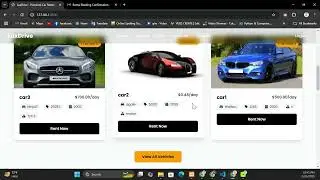 Car rental with Laravel 10