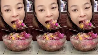 Y14 / ASMR ICE EATING / FREEZER FROST ICE / FLAVOURED ICE / ICE EATING🧊