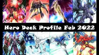 Hero Deck Profile Post Feb 2022 Banlist (Competitive)