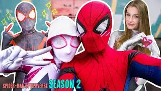 Spider Man the Spiderverse SEASON 2 MARATHON COMPILATION LOVE WINS - RealTDragon