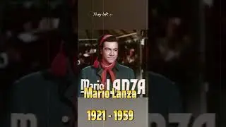 Mario Lanza (1921 - 1959) # #music #opera #movie #tribute #mariolanza #shorts #memory #usa