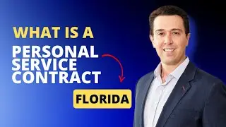 What is a Personal Service Contract