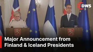 WATCH: Finland&rsquo;s President Stubb and Iceland&rsquo;s President Halla Address the Media in Helsinki | AC1E