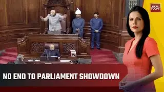 Rahul Gandhi's Democracy Remarks Disrupt Parliament Proceedings For Second Consecutive Day