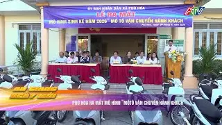 Ph&uacute; H&ograve;a ra mắt m&ocirc; h&igrave;nh &ldquo;M&ocirc; t&ocirc; vận chuyển h&agrave;nh kh&aacute;ch&rdquo; | Truyền h&igrave;nh An Giang 2