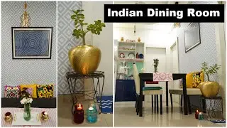 Indian Dining Room makeover in Budget | Dining room Decor Ideas |