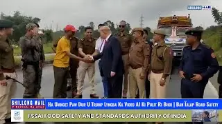 Ha Umnget Paw Dur U Trump Lyngba Ka Video AI Ki Pulit Ri Bhoi | Ban &Iuml;alap Road Safety