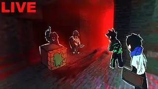 Zerando Minecraft, mas Entidades de HORROR PSICOL&Oacute;GICO Quebram o Jogo - 🔵LIVE🟢