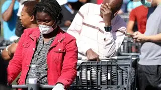 South Africa prepares to go into lockdown as coronavirus cases top 700