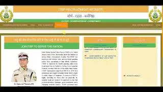 ITBP Sub Inspector Staff Nurse Online Form 2022 | ITBP Sub Inspector Staff Nurse Recruitment 2022