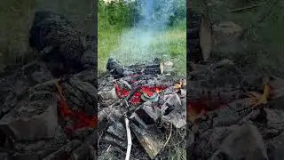 Relaxing crackling fire ASMR sounds. #ASMR #fire #relaxation #АСМР #вогонь #релакс