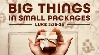Big Things in Small Packages, Luke 2:25-35  -  Pastor Randy Murphy