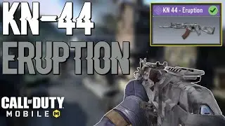 *NEW* UNLOCKING EPIC KN-44 ERUPTION SKIN GAMEPLAY in CALL OF DUTY MOBILE | SEASON 6 | COD MOBILE
