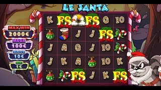 Hacksaw Le Santa 5 Scatter Hidden Epic Bonus....