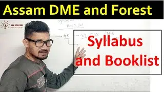 Syllabus and Book List for DME grade III and IV || Assam Forest Department 2023