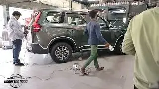 Mahindra Scorpio N Graphene 10H Coating Full Process | Scorpio N Graphene & Ceramic Coating Done 💥