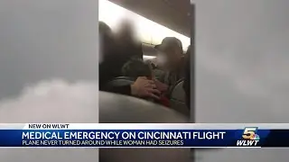 Medical emergency leads to frenzy on Cincinnati-bound flight