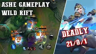 Deadly Ashe Gameplay | League of Legends: Wild Rift