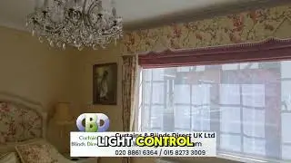 Palmetto Wave Curtains & Roman Blinds in York | Layered Luxury for Your Home