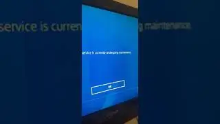 PS4 UNDERGOING MAINTENANCE help me fix it!!!!
