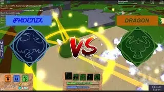 PHOENIX vs DRAGON |*MYTHICAL*|  Roblox Elemental Battlegrounds