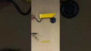 Handmade mini construction trolley #construction #buildingtools #art #diy #tools #craft #handmade