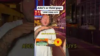 Best #Halal Food In NYC? WE WAITED 3 HOURS FOR THIS 😮 #Shorts #Food #StreetFood #FoodReview