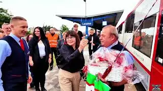Ostatnia służba przed emeryturą kierownika pociągu Kolei Wielkopolskich
