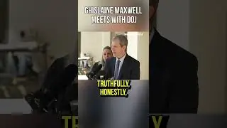 Cosa abbiamo imparato dall'incontro di Ghislaine Maxwell con il Dipartimento di Giustizia? #shorts