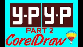 CorelDraw Tips & Tricks Trace a LOGO by Hand with Rectangles Part 2