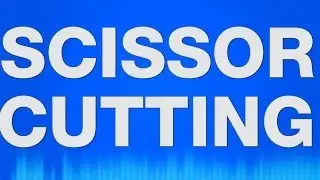 SOUND EFFECT - Scissor Cutting - Soundeffekt barulho Schere schneiden ciseaux tijera tesoura